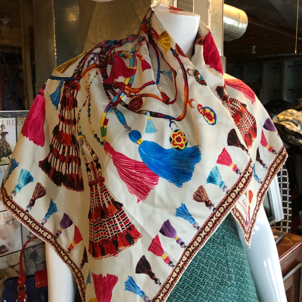Silk scarf